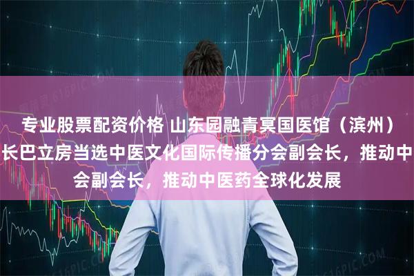 专业股票配资价格 山东园融青冥国医馆（滨州）有限公司的董事长巴立房当选中医文化国际传播分会副会长，推动中医药全球化发展